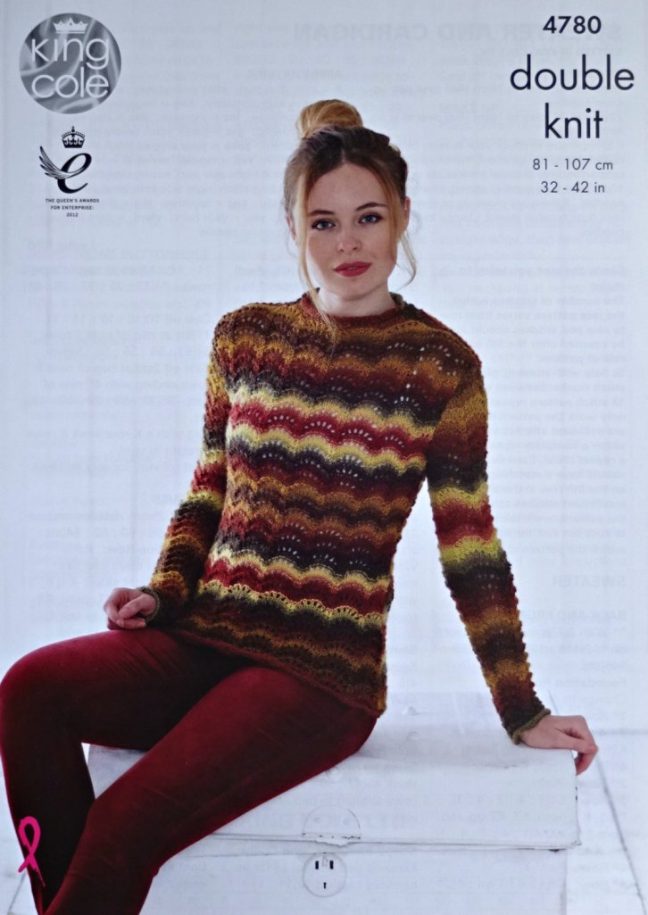 vintage stripe knitwear